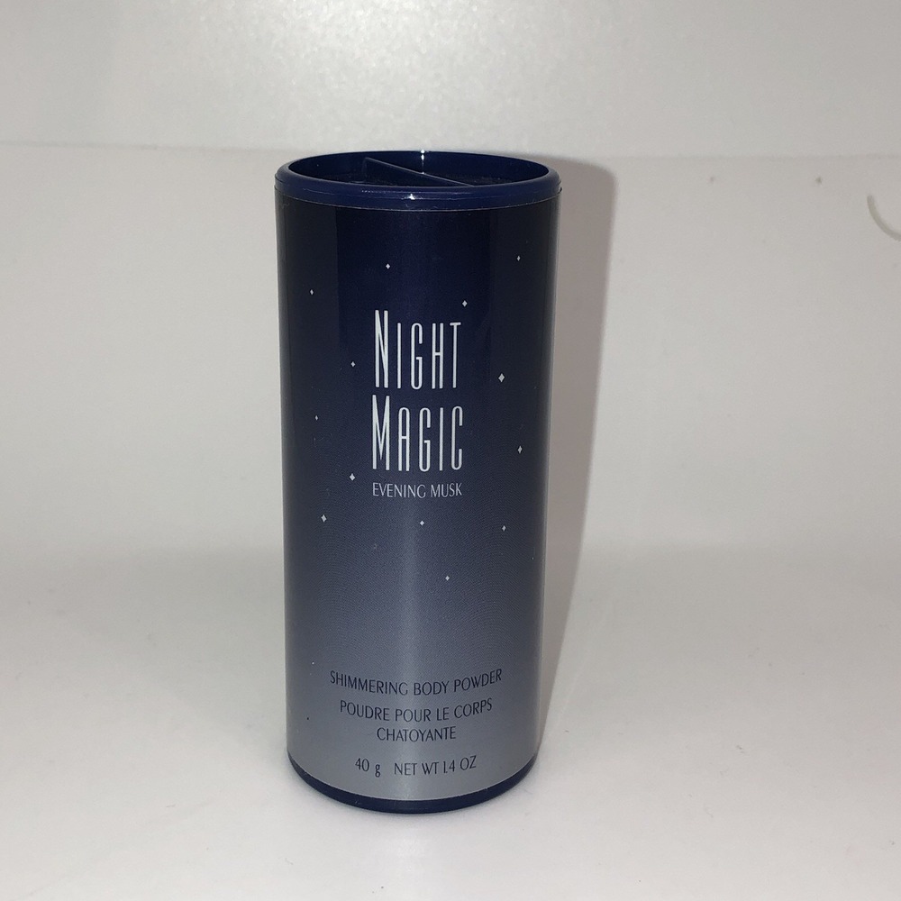 New AVON Shimmering BODY POWDER Night Magic Evening Musk 1.4 oz